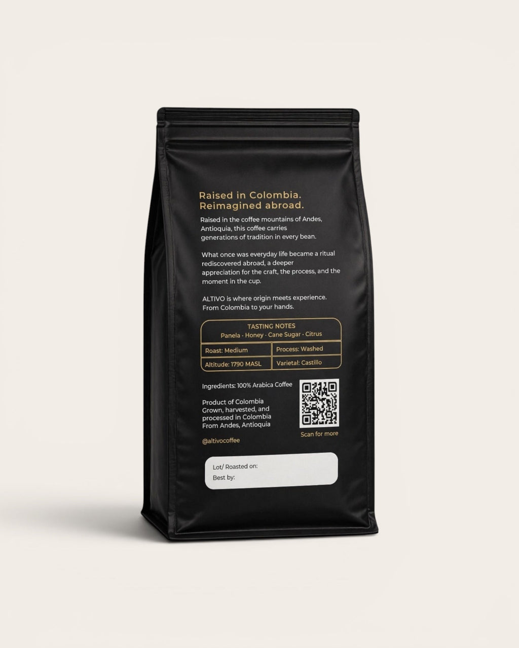 Altivo Single Origin + Shipping Included